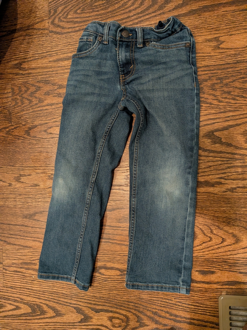 Levi's Straight Leg Blue Denim Jeans